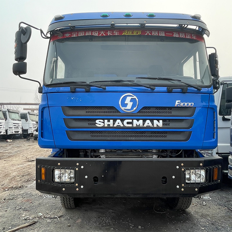 Shaanxi Automobile Delong F3000U Dump Truck, Used 10-Wheel Mining Engineering Vehicle, 380 Horsepower, Port Cargo Truck