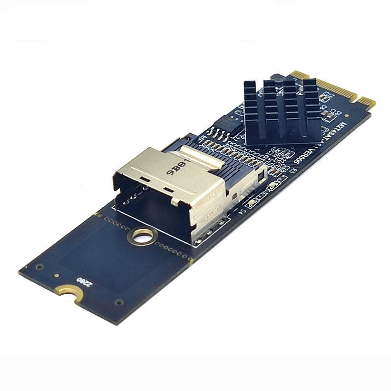 M.2 nvme SFF-8087 sata3.0拡張カードmini-sas/sataハードディスクアダプタ36pin|undefined