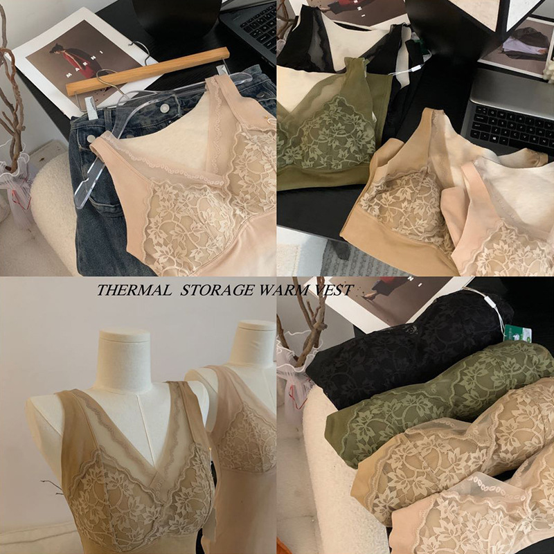 Demi-season keep warm vest
