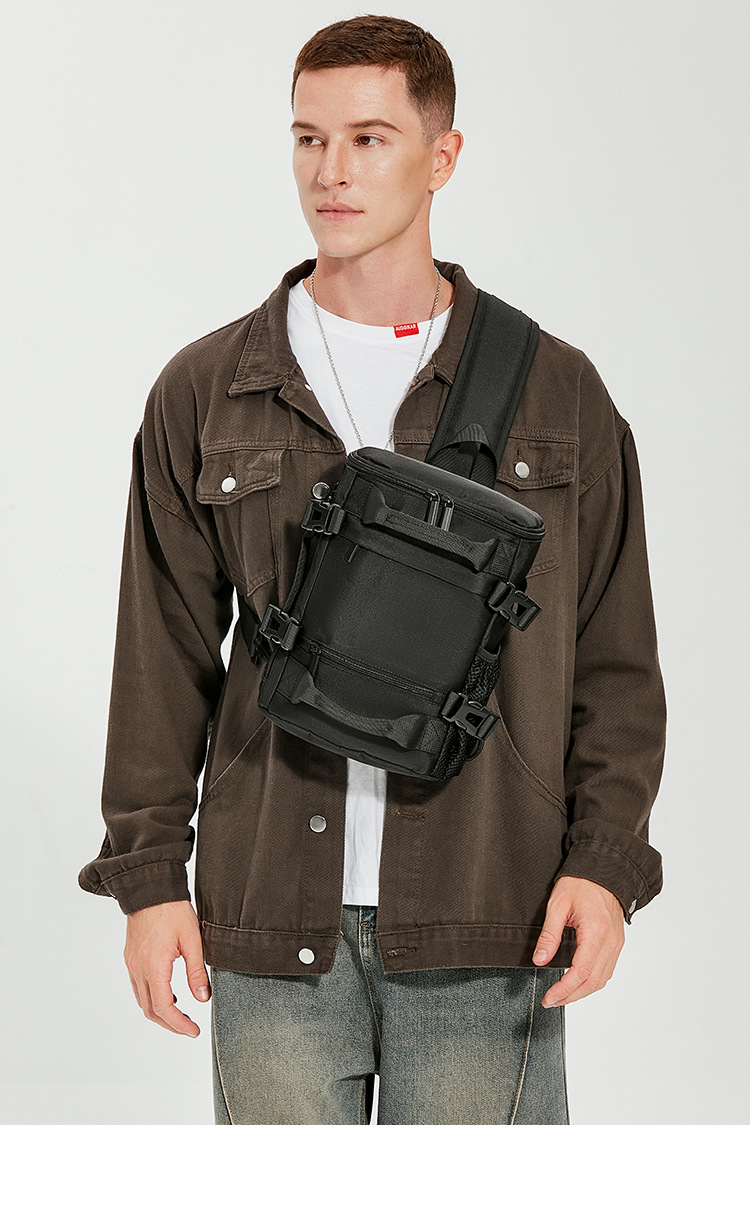Herren Crossbody Trendy Marke Große Kapazität Brust Männer Funktionale Arbeitskleidung Schulter Tasche Personalisierte Radfahren Kleine_voghion.com
