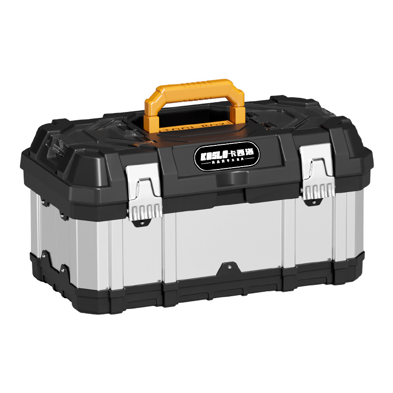 Hardware Caja de Herramientas traje hogar caja de almacenamiento de plástico multifuncional industrial-Grado coche camión electricista caja vacía