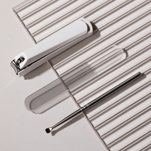 Self-designed light luxury anti-splash nail clipper set cross-border nail clippers nail scissors manicure tools gifts