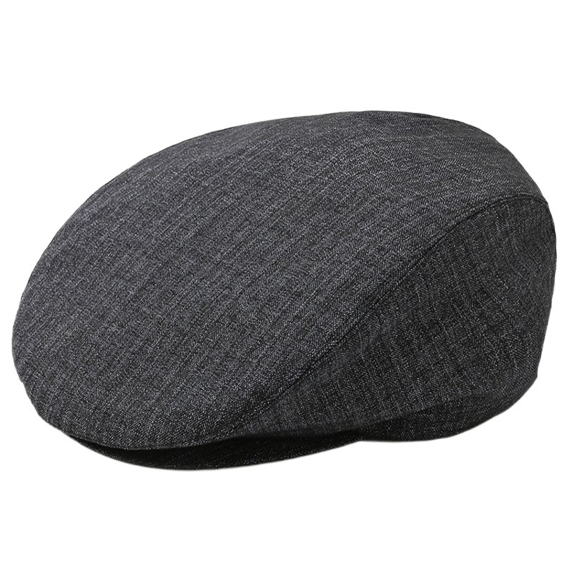 Sombrero de edad media primavera otoño hombre primavera vieja delgada sombrero de tela papá viejo sombrero de lengua de la lengua