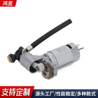 厂家定制17缸微型充气泵机芯便携汽车应急车载胎压监测打气泵芯