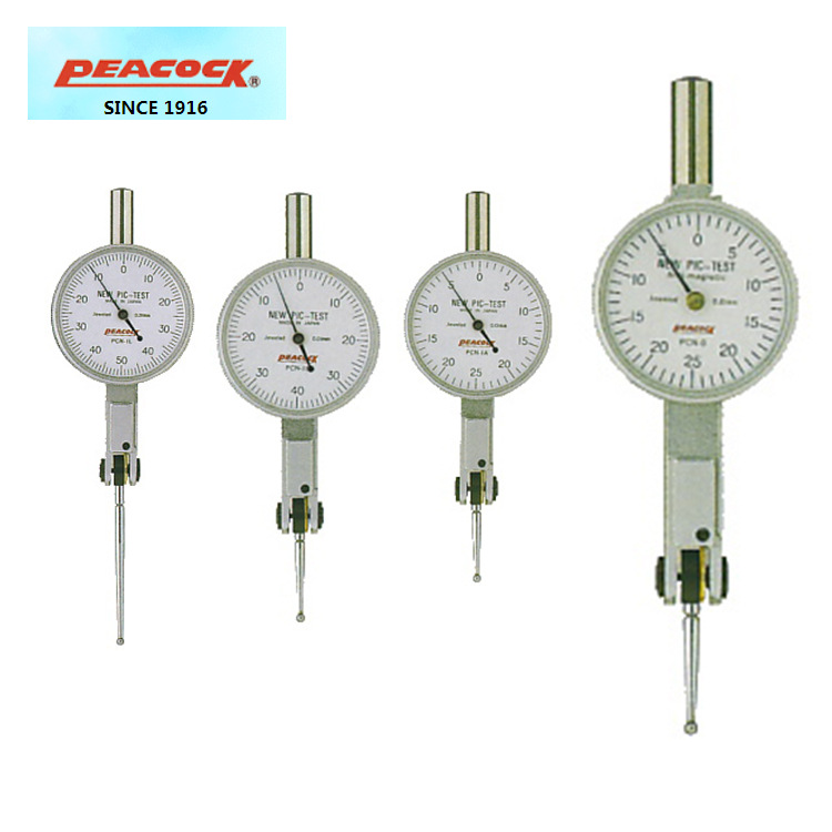 现货日本PEACOCK孔雀指示表PCN-2/PCN-2B/PCN-S/PCN-SV杠杆千分表