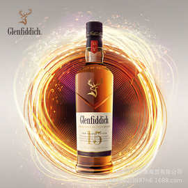格兰菲迪洋酒Glenfiddich格兰菲迪15年700ml苏格兰单一麦芽威士忌
