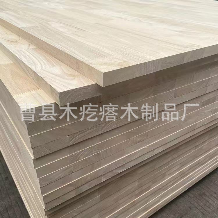 橡胶木橱柜贴面板木质家具拼接板实木多功能衣柜直拼板木工板门板
