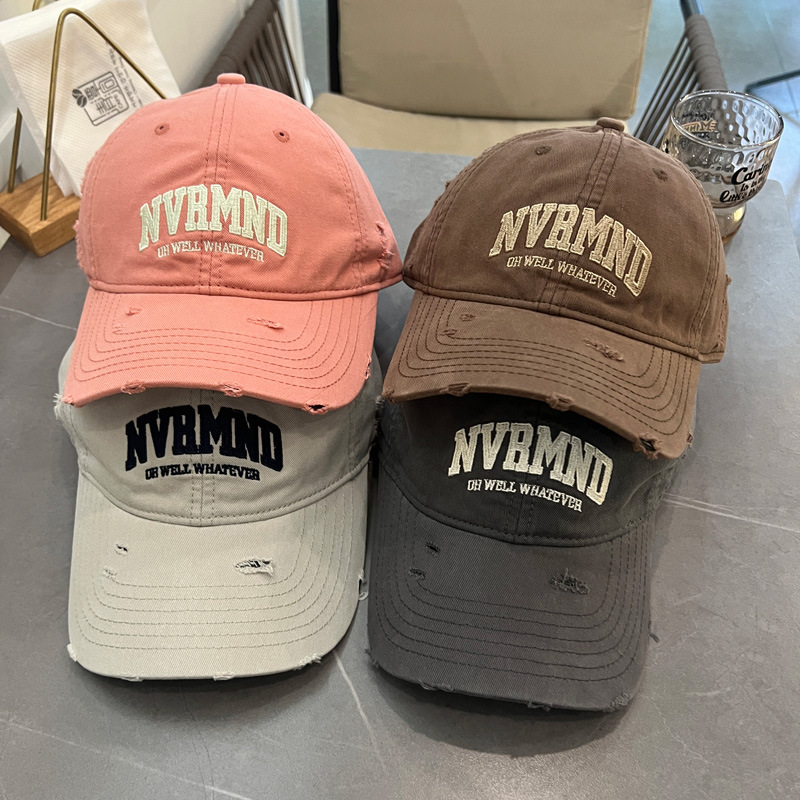 Sombreros de borde ancho, gorras de béisbol de verano para mujeres, nuevos sombreros de algodón coreano profundos y profundos