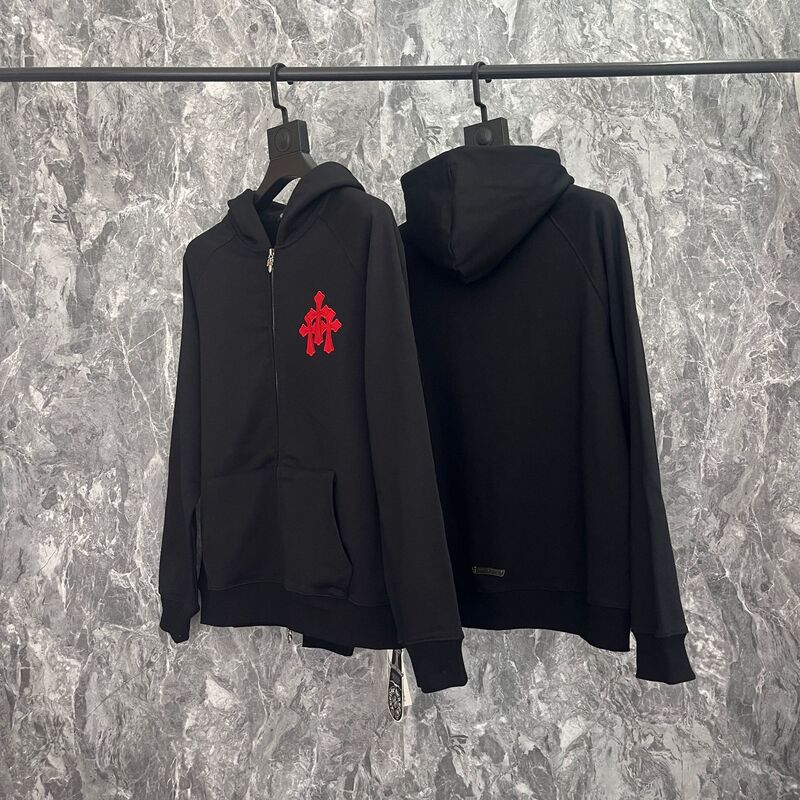 実物写真 正規版 在庫あり 卸売 24ss 外貿ブランド 純綿 フリース 男女兼用 ジップアップ パーカー|undefined