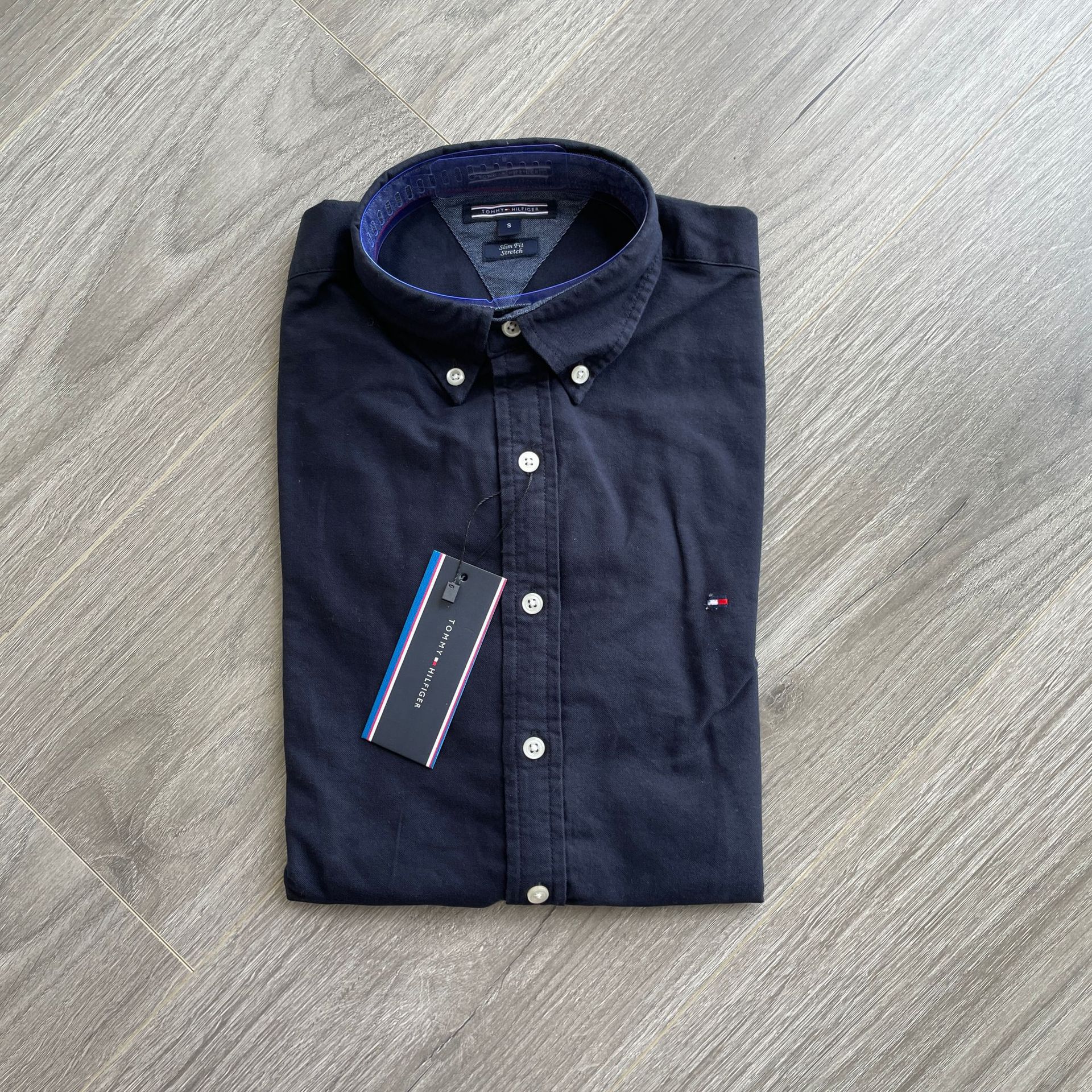 トミー/トミー6色全綿オックスフォード紡織生地男性百合長袖ビジネスカジュアル純綿水洗いシャツ