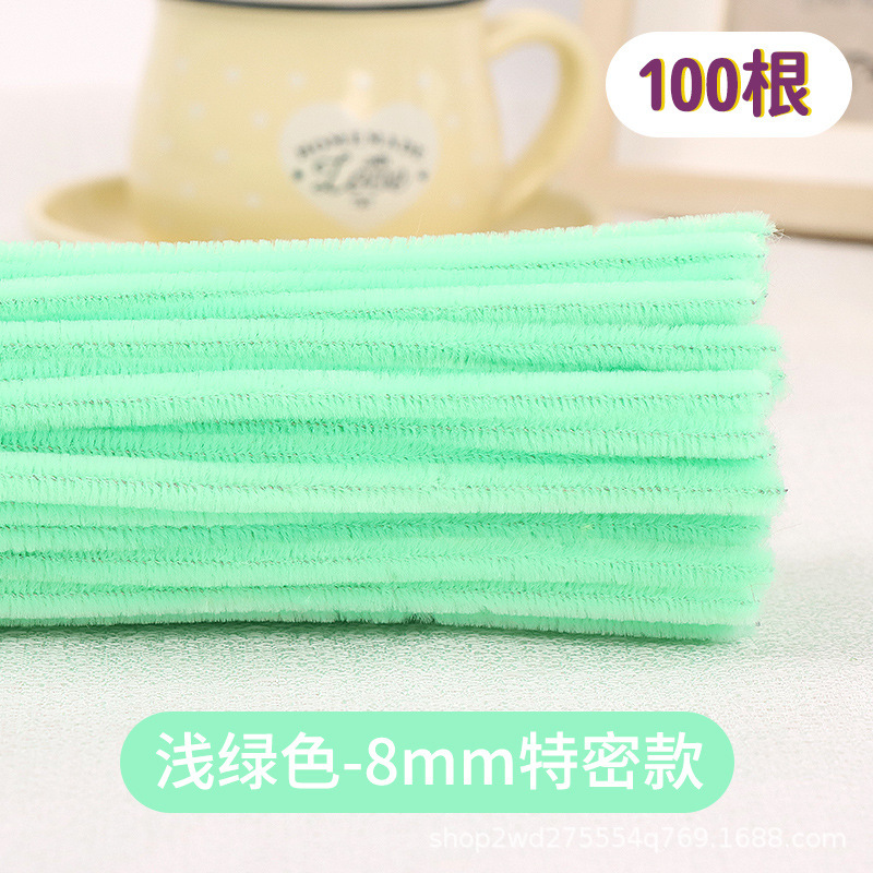 ツイスト棒特密8mm手作りdiy材料包毛根児童暗号化金密パイル花束マカロン卸売り|undefined