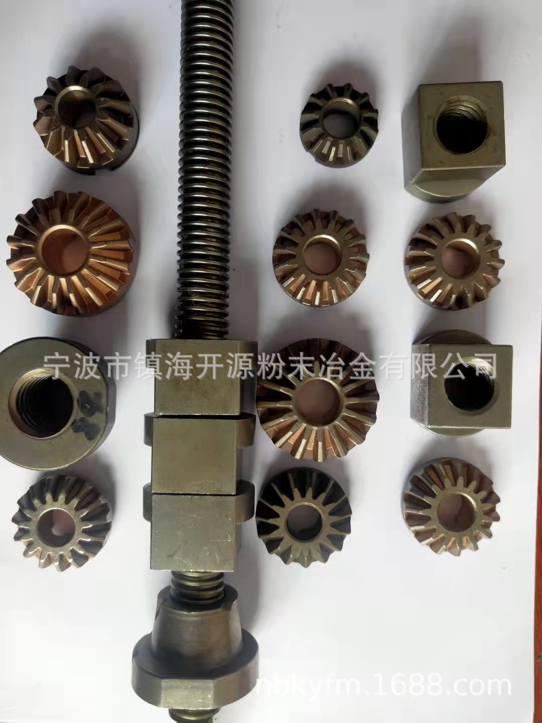 高强度拖车千斤传动齿轮和螺母