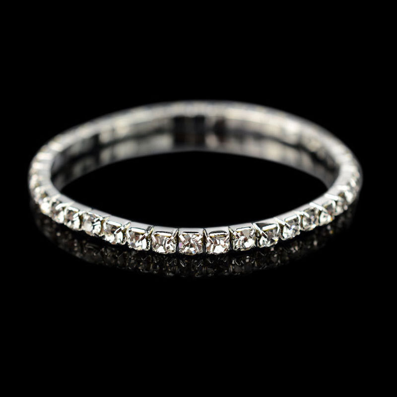 Luxurious Geometric Metal Inlay Rhinestones Womenu0027S Bracelets