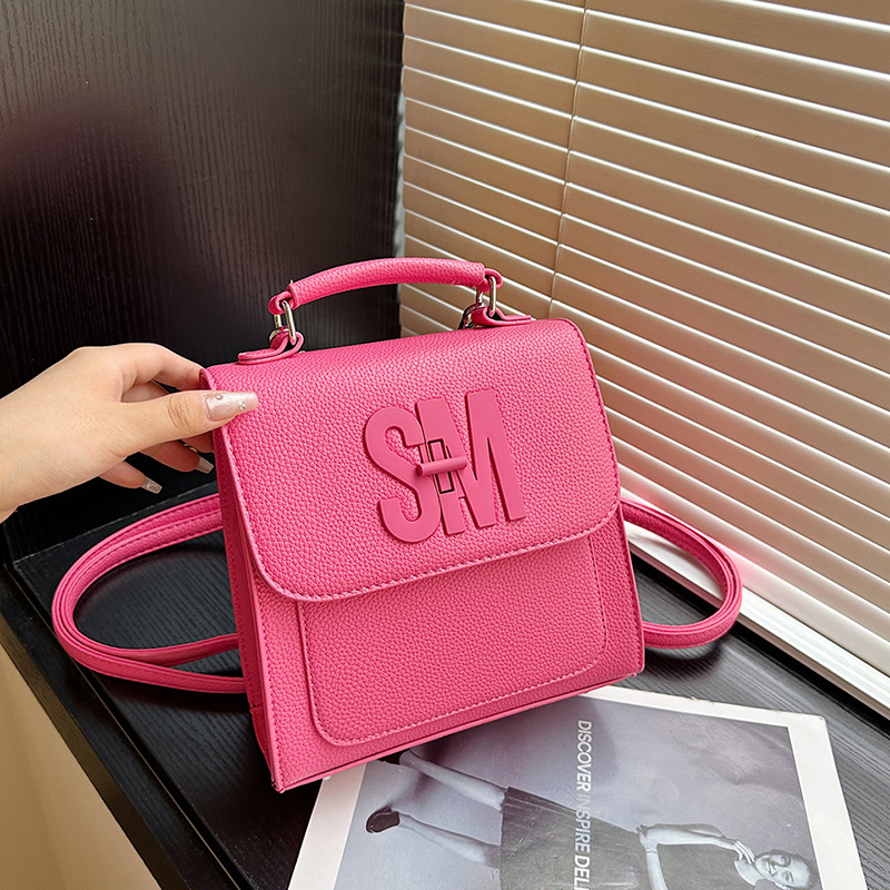 Small Square Bag Casual Shoulder Bag Multifunctional Backpack_voghion.com