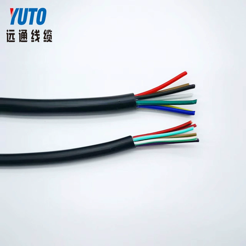 RVV 7*0.5 7*0.75 квадратное мотоциклетное электрическое четырехколесное соединительный кабель