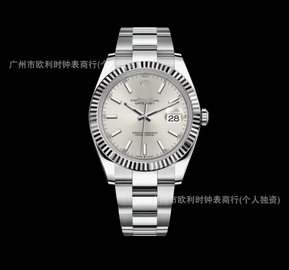 Laojia comercio exterior transfronterizo tendencia de moda hombre reloj mecánico automático tipo registro de correa de acero comercial impermeable reloj de luz nocturna