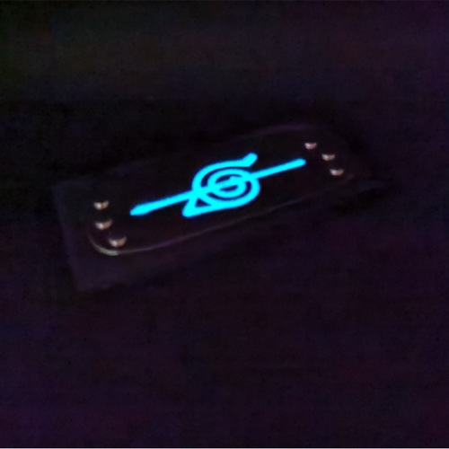 Naruto Uzumaki, Itachi Uchiha, Daidara, Leaf headband, traitor ninja, costume props, glow headband 