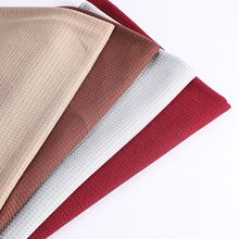 工厂现货波浪皱三角皱涤纶面料布艺沙发窗帘服装工艺装饰布料批发