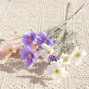 Single-branch Hair-planting Persian Chrysanthemum Gesang Flower Artificial Flower Fake Flower Home Decoration Wedding Decoration Flower Floral Decoration Flower