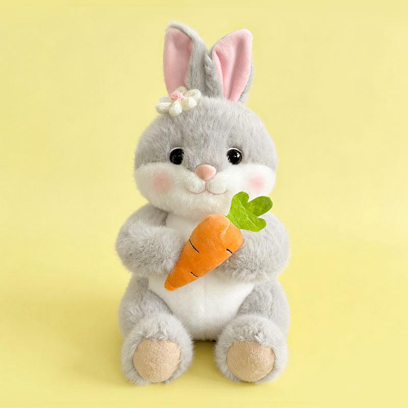 兔子rabbit毛绒公仔玩具可爱玩偶布娃娃娃娃机礼品跨境