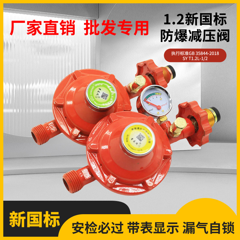 国家標準 1.2 商業用ガスタンク減圧弁防爆低圧自己閉鎖液化ガス火災安全セルフロックセキュリティチェック|undefined