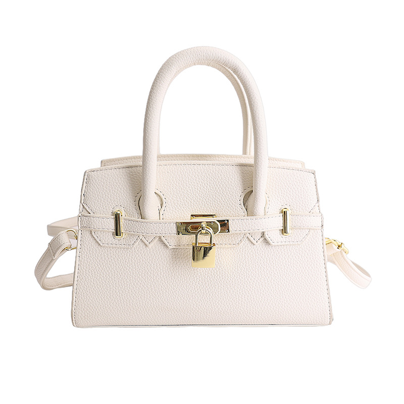 Bolso para mujeres 2026 nuevo estilo de alto nivel lichi estampado bolso de platino portátil de alto nivel de moda versátil bolso de hombro inclinado