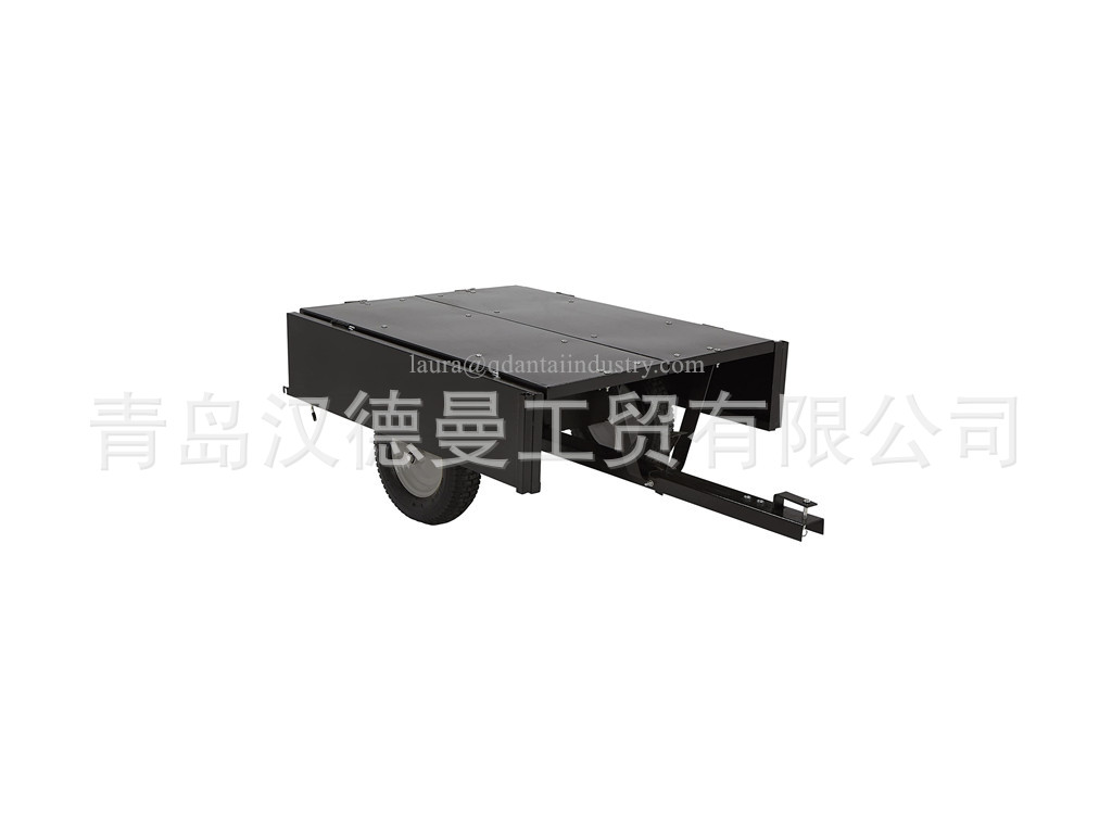 园林工具车 草料车园林拖车翻斗自卸式拖车大型AVT拖车
