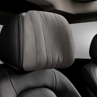 Headrest pillow car seat pillow Four - single-headrest-elegant-gray