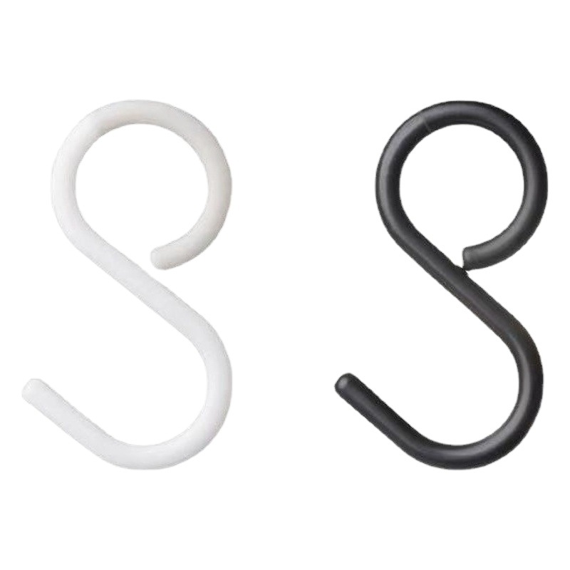 Nuevo hogar S-tipo gancho cocina baño dormitorio especial cabeza suave a prueba de golpes libre multi-funcional gancho