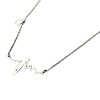 Necklace, short chain for key bag  stainless steel, pendant, accessory, Korean style, wholesale