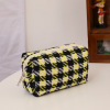 Cosmetic bag, capacious handheld high quality organizer bag, 2023 collection, Chanel style