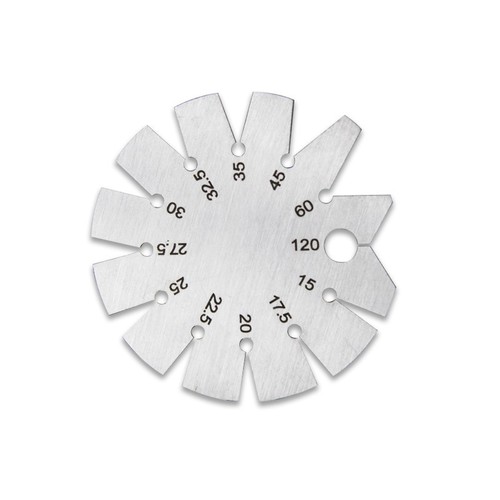 Bevel square angle gauge template stainless steel protractor angle measuring tool