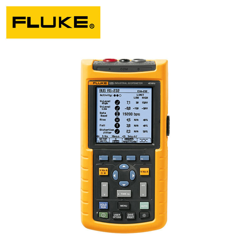 福禄克fluke125/007手持式数字迷你万用示波器厂家正品批发