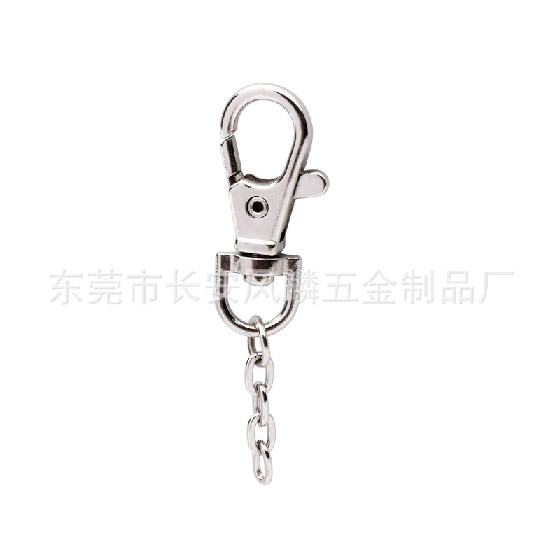 Оптовая собака пряжка цепи Комбинация брелок цинковый сплав Лобстер Пряжка металлический крюк цепи аксессуары брелок