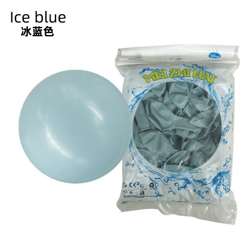 Internet celebridad engrosada globo picnic fiesta retro hielo azul arco niños cumpleaños decoración escena diseño globo