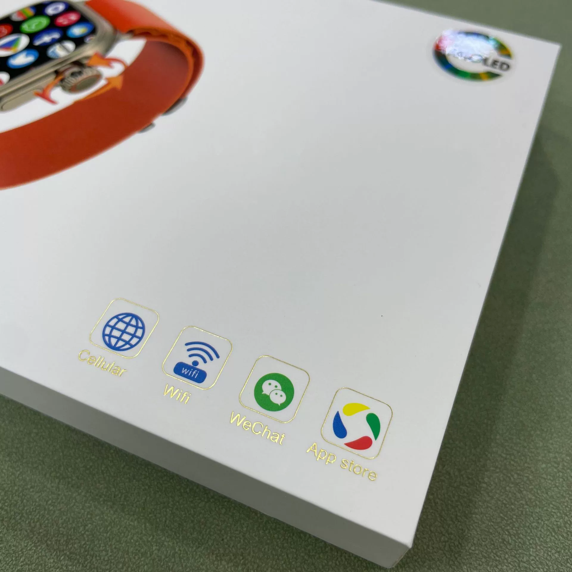 Смарт-часы CD10 4G версия сотовой связи вокруг соты, Wi-Fi издание AMOLED автономный вызов загрузка приложения металлическая оболочка