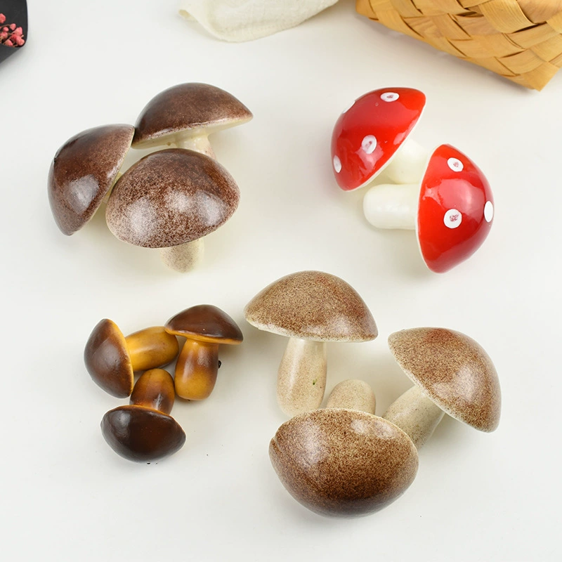 Realistic minifigure from foam with clove mushrooms, decorations, props, early education