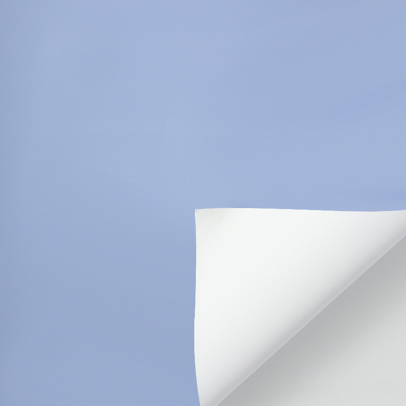 Li Zhiran Papel Ouya impermeable bicolor 56*56 Apertura de la canasta de flores Material Ramo Papel de embalaje al por mayor Spot