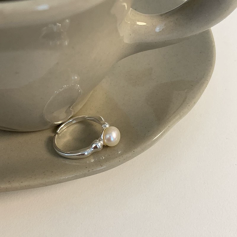 Accessory, nail decoration, small design ring, elastic strap, high-quality style, simple and elegant design