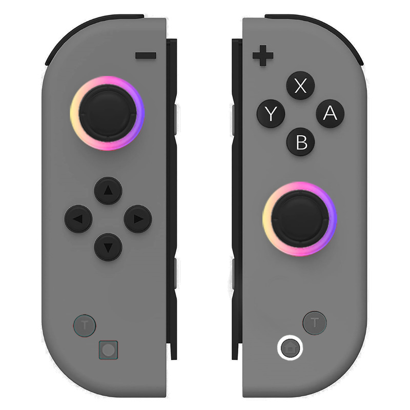 ジョイコンハンドル ns 左右ハンドル 6 軸振動体性感覚スイッチハンドルロッカー RGB 絞り JC172|undefined