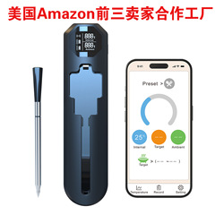 2024 bluetooth焼肉温度計スマート無線APP肉類温度計キッチンオーブン焼き温度計