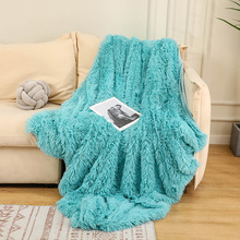 小毯子长毛绒毛毯儿童毯膝盖毯子双层沙发毯跨境专供沙发盖毯床毯