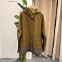 代发连帽拼色新款风衣