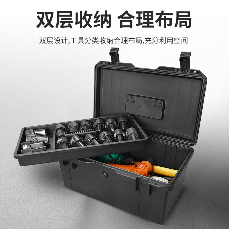 SMRITI Inheritance Wholesale Thickened Portable Electric Drill Repair Home Hardware Tool Box Car Plastic Protective Box