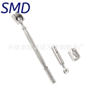 316 ball head round swing head flower orchid connector stair wire rope joint lock catch lock device guardrail retractor