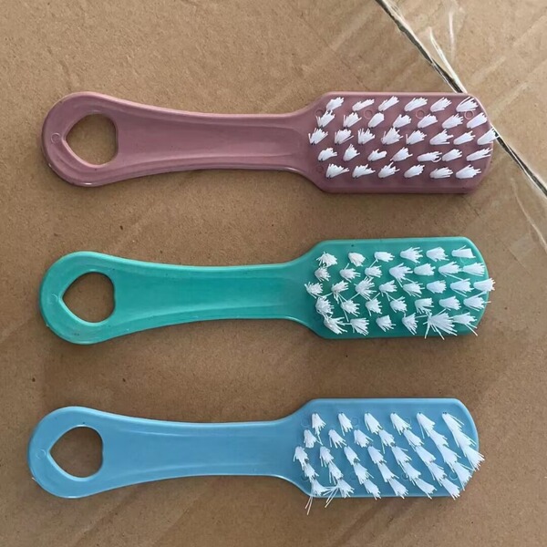 plastic soft shoe brush for laundry