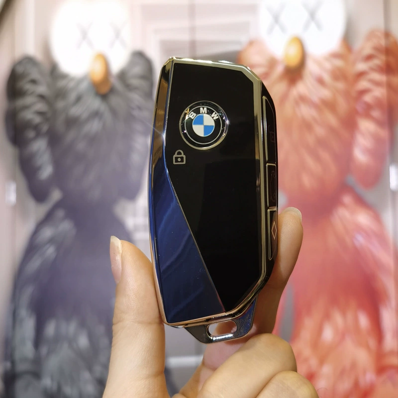 Подходит для чехла для ключей BMW 7 серии 740LI 735, комплекта X7 IX, пульта дистанционного управления i7 для мужчин и женщин 22 XM, женская пряжка