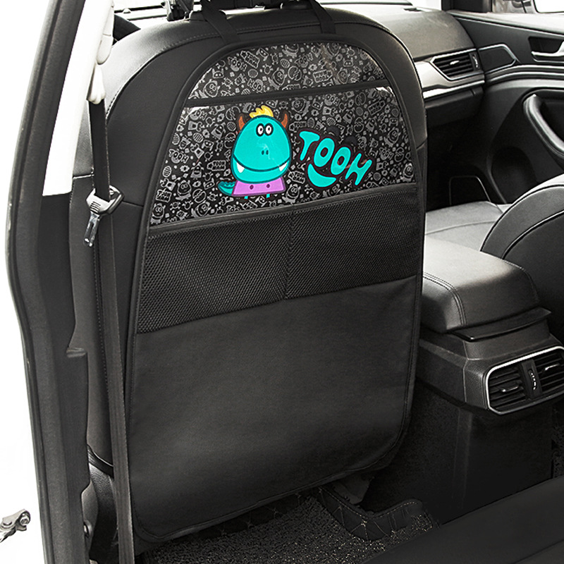 Bag, Universal Chair back anti-kick pad - monster-green-buck