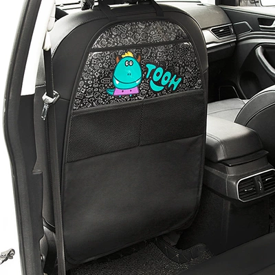bag leather thick, Chair back anti-kick pad - monster-green-buck