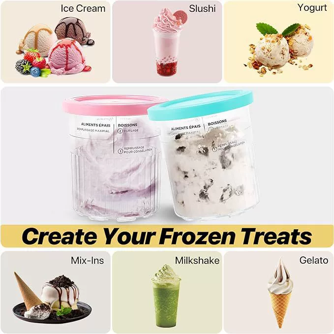Cross -border new product NINJA CREAMI Cream Luxury Ice Cream Cup is suitable for Ninja NC500 NC501